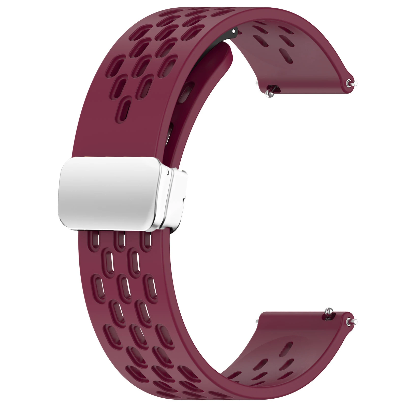 Versatile Silicone Watch Strap - Multiple Sizes Available