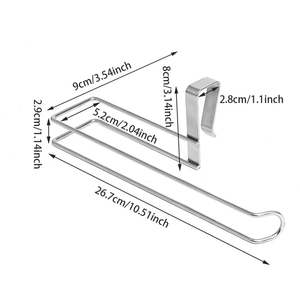 Stainless Steel Paper Towel Holder 5