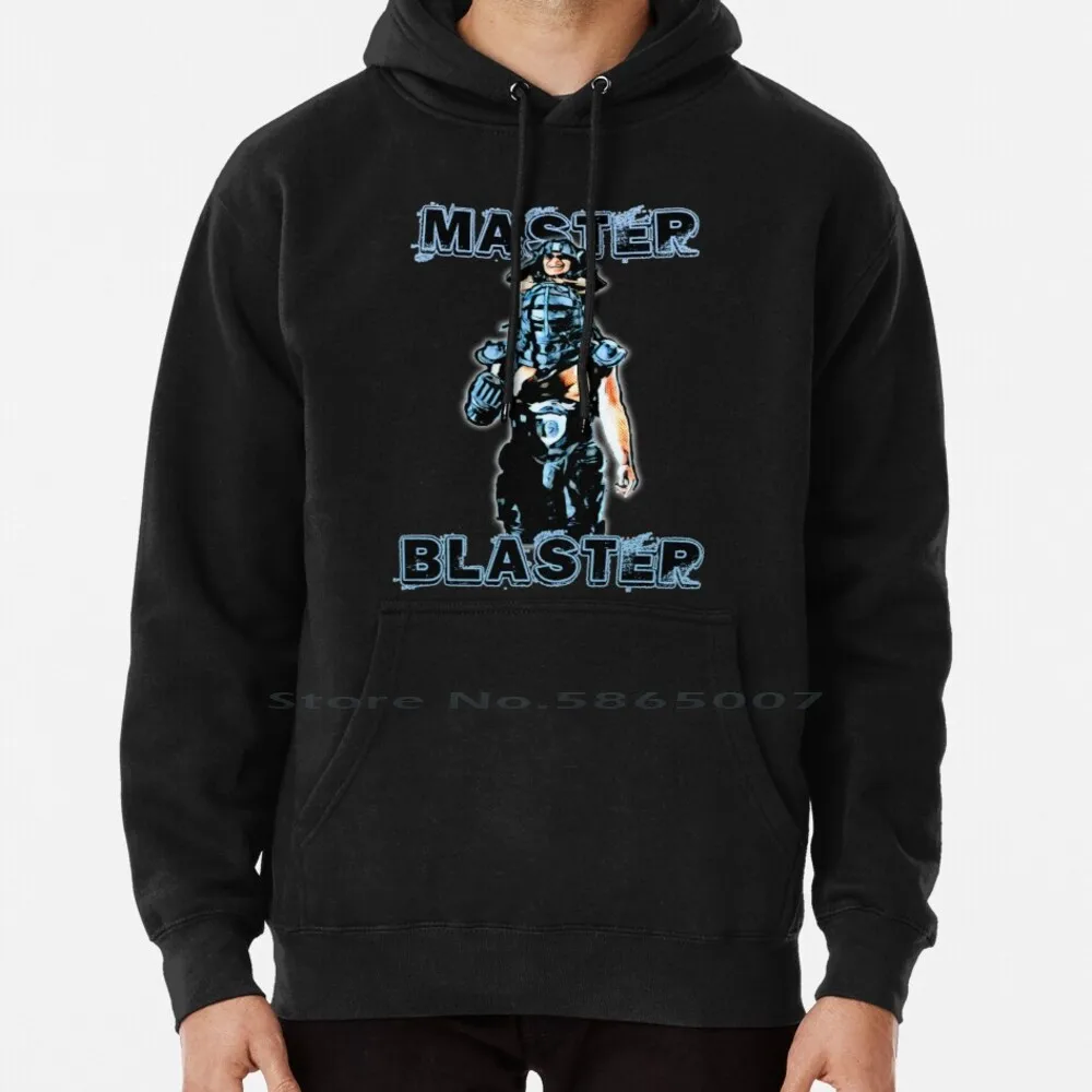 Master Blaster Felpa Con Cappuccio Maglione 6Xl Cotone Mad Max Thunder Dome 80S Action Classic Master Blaster Mel Donne Adolescenti Di Grandi Dimensio