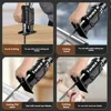 Portable Reciprocating Saw Adapter Electric Drill Modified Electric JigSaw Curve Saw Power Tool for Wood PVC Steel Pipe Cutting 4