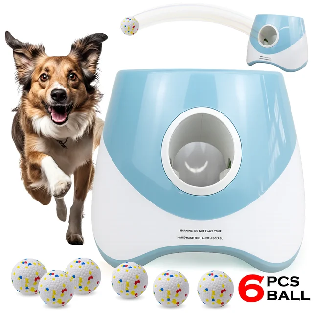 Sc09659c77a634bf69ab47a3dfb61d101l.png Dog Tennis Ball Launcher Dogs Chase Automatic Toys Automatic Fun Interactive Machine Fun Interactive Catapult Throw Rechargable
