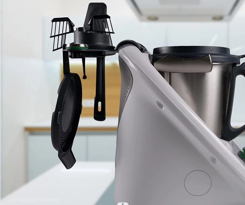 Portaoggetti Da Cucina Spazio Porta Rack Per Fino A 5 Accessori Adatto Per Accessori Thermomix Tm5 Tm6