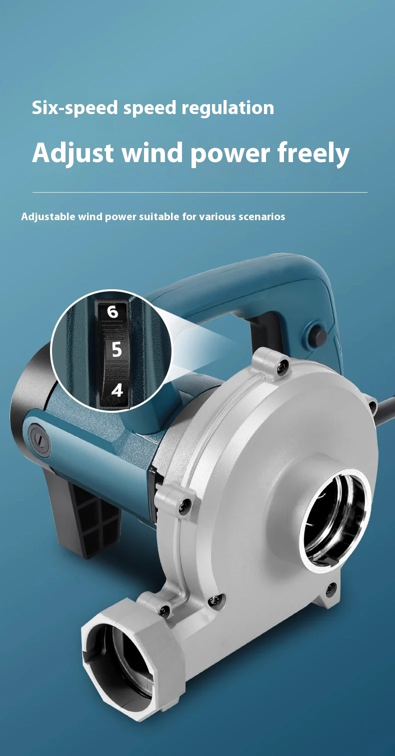4980W Industrial Grade Vacuum Cleaner Dust Collector Dust Blower For Electric C