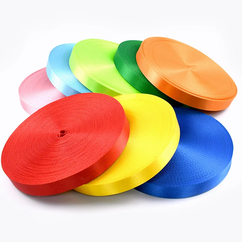 Versatile Nylon Ribbon Webbing for Crafting and Decoration - 45 Meters