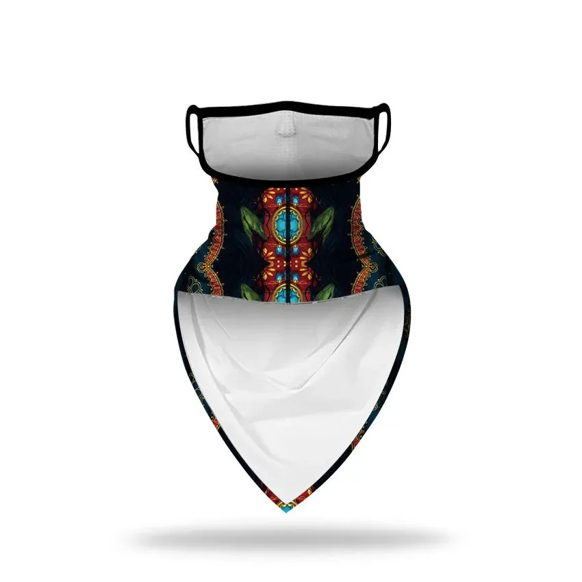 Breathable Milk Silk Magic Scarf Headscarf Outdoor Unisex Summer Sun Protection Face Mask Couple Style Versatile Neck Warmer