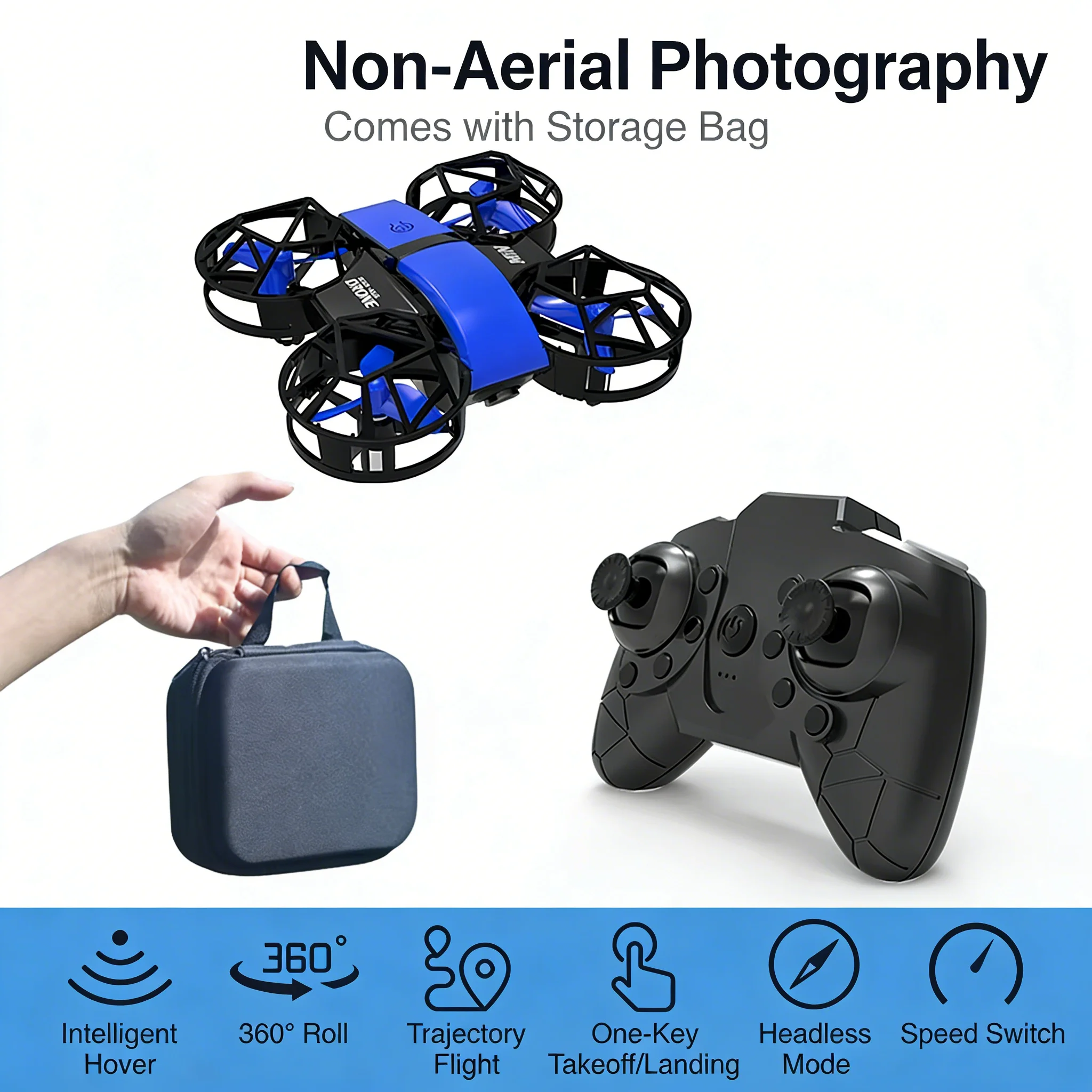 blue no camera