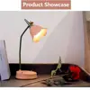 Rechargeable LED Table Lamp Adjustable Goose Shin Touch 3-speed Dimming Kids Reading Eye Care Indoor Decorative Night Lamp Gifts 3