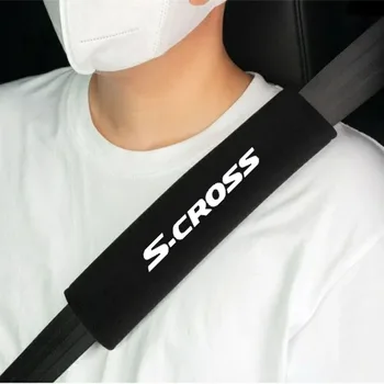 Copri Cintura di Sicurezza per Auto, Protezioni per Cinghie, Cuscinetti per Spalla per SCROSS S-CROSS, Accessori Auto