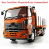 LESU 700 1/14 6*4 Flatbed Lorry Trailer Tractor Truck Metal Chassis for Tamiyaya RC Car Toys Remote Control Model TH02556 2