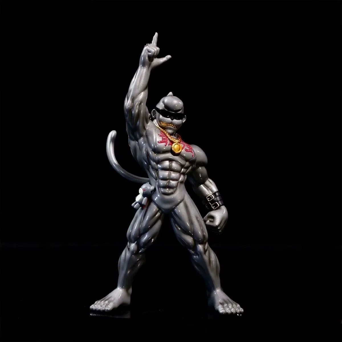 Anime Digimon Adventure Metal Etemon Action Figure - 20cm PVC Collectible Toy Gift