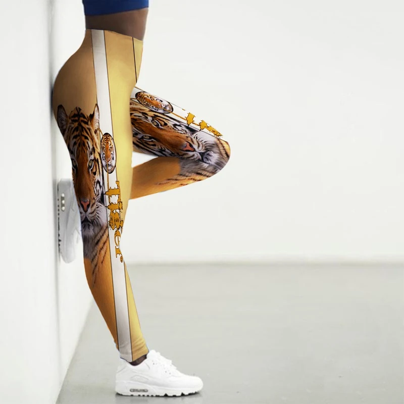 Leggings Women High Waist 3D Tiger Printed Yoga Pants Tights Gym Clothing Animals Workout Leggings Fitness Leggins Ladies Legins Leggings Women High Waist 3D Tiger Printed Yoga Pants Tights Gym Clothing Animals Workout Leggings Fitness Leggins Ladies Legins