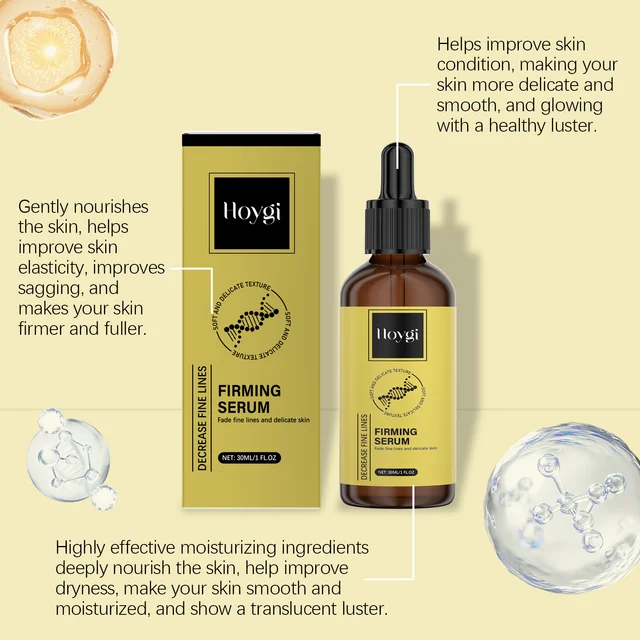 Hyaluronic Acid Wrinkle Serum Vitamin E Firming Facial Essence Repair Elasticity Reduce Dark Spot Hydrating Anti Aging Skin Care 4