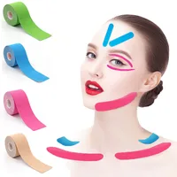V Line Lifting Tape:High Elasticity,Breathable, Suitable for Eye,  Nasolabial Folds-Facial Correction Stickers -0.98*196.85 inch 1