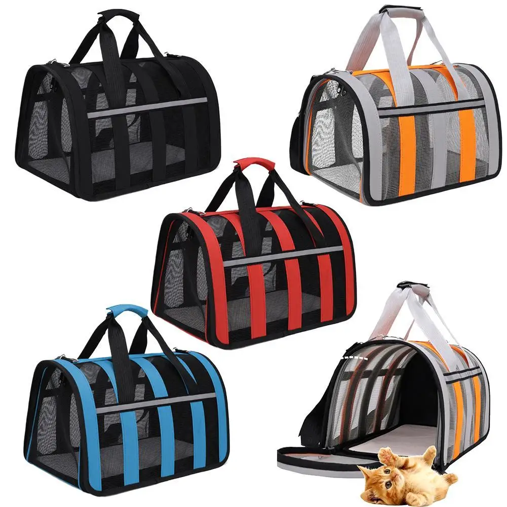 Pet Travel Bag Airline Approved Luggage Bag Suitable For Dogs Cats And Puppies Size S M L