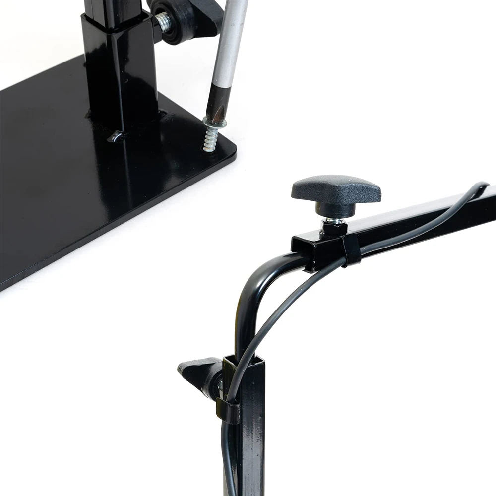 Adjustable Lamp Stand UVB Reptile Heating Lamp Shade E27 Amphibian Reptile Light Shade 110V-220V Animal Heating Holder