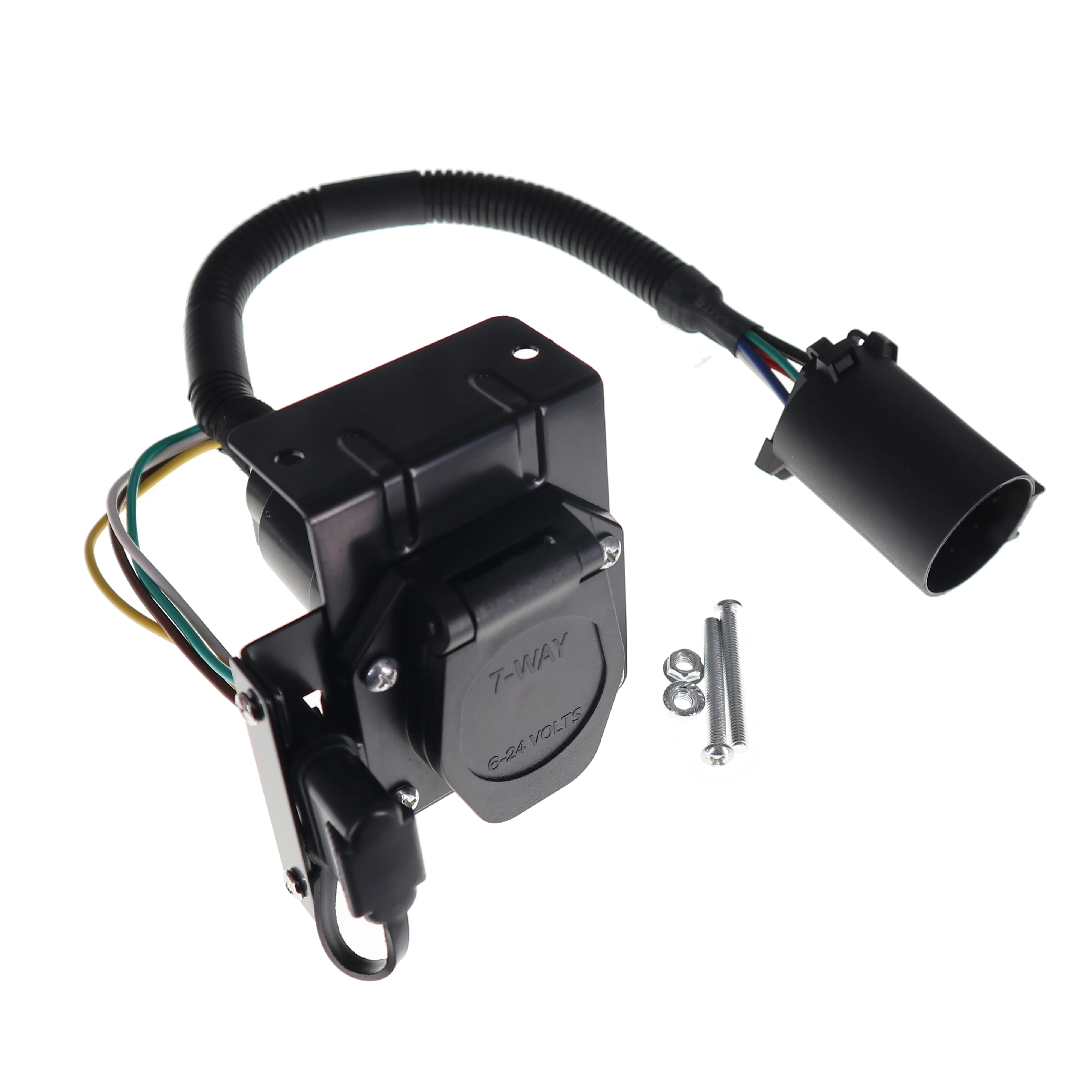 American 4 +7 Pin Trailer Harness With Original Trailer 7 Pin Connector