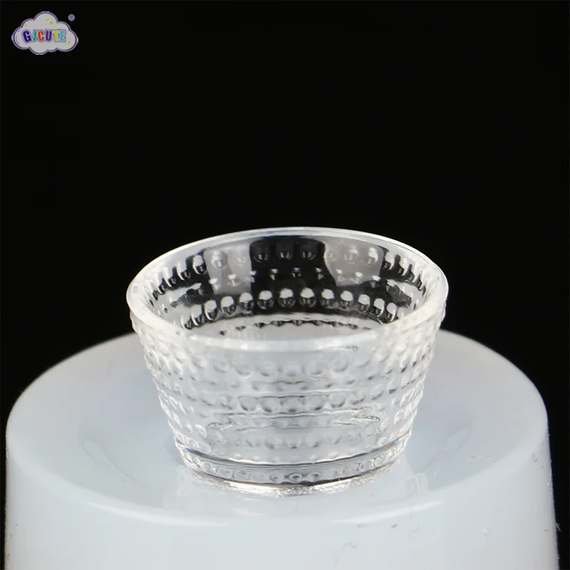 1:12 인형 집 미니어처 그릇 접시 접시 접시 식기, DIY 드롭 UV 접착제, 실리콘 금형, 집 장식
