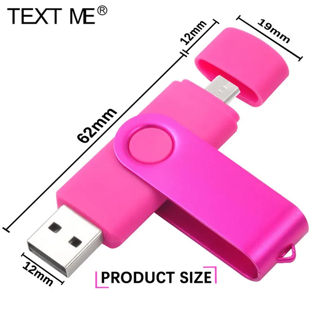 High Speed USB Flash Drive OTG Pen Drive 64GBUsb Stick 32GB 16GB 8GB Pendrive Flash Disk for Android Micro/PC/Car/TV 4