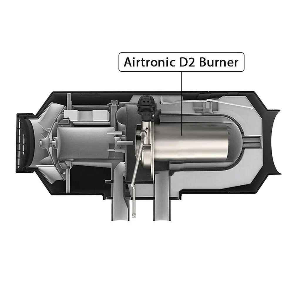 5-8KW Air Diesel Parking Heater Combustion Chamber With Combustor Gasket 12V For Eberspacher Heater Accessories
