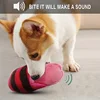 Durable Plush Squeaky Slipper Chew Toy Colorful Cartoon Dog Toys Animal Bite-Resistant Soft Interactive Pet Play Pet Supplies 4