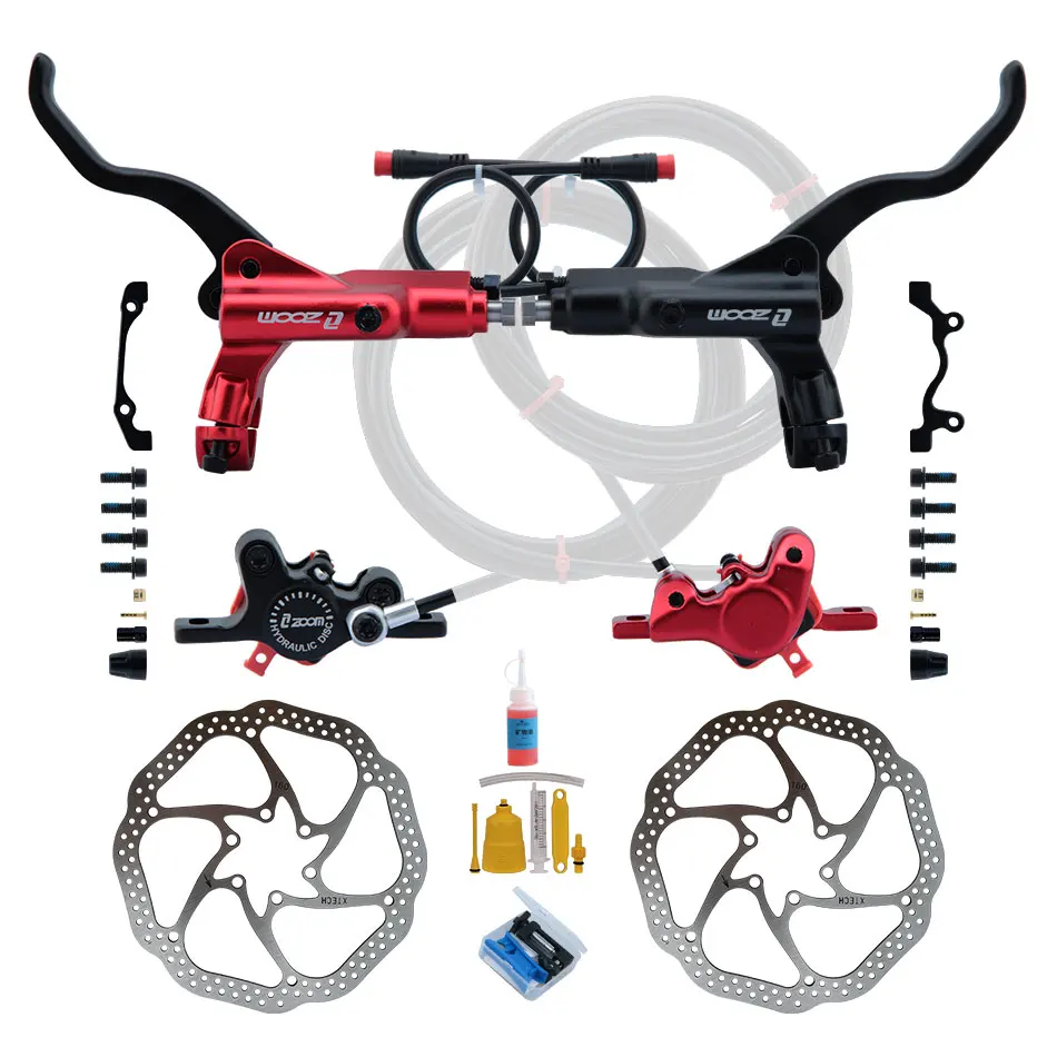 Zoom Hydraulic Brakes Electric Scooters Mountain Bike Hydraulic