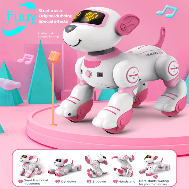 Robot Dog Stunt Walking Dancing Electric Pet Dogremote Control Magic