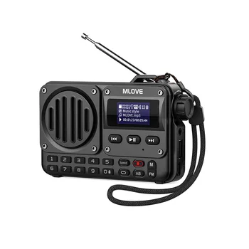 MLOVE BV800 Portable Bluetooth FM Speaker 1