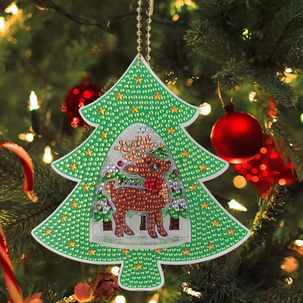 5d Diamond Painting Christmas Ornaments