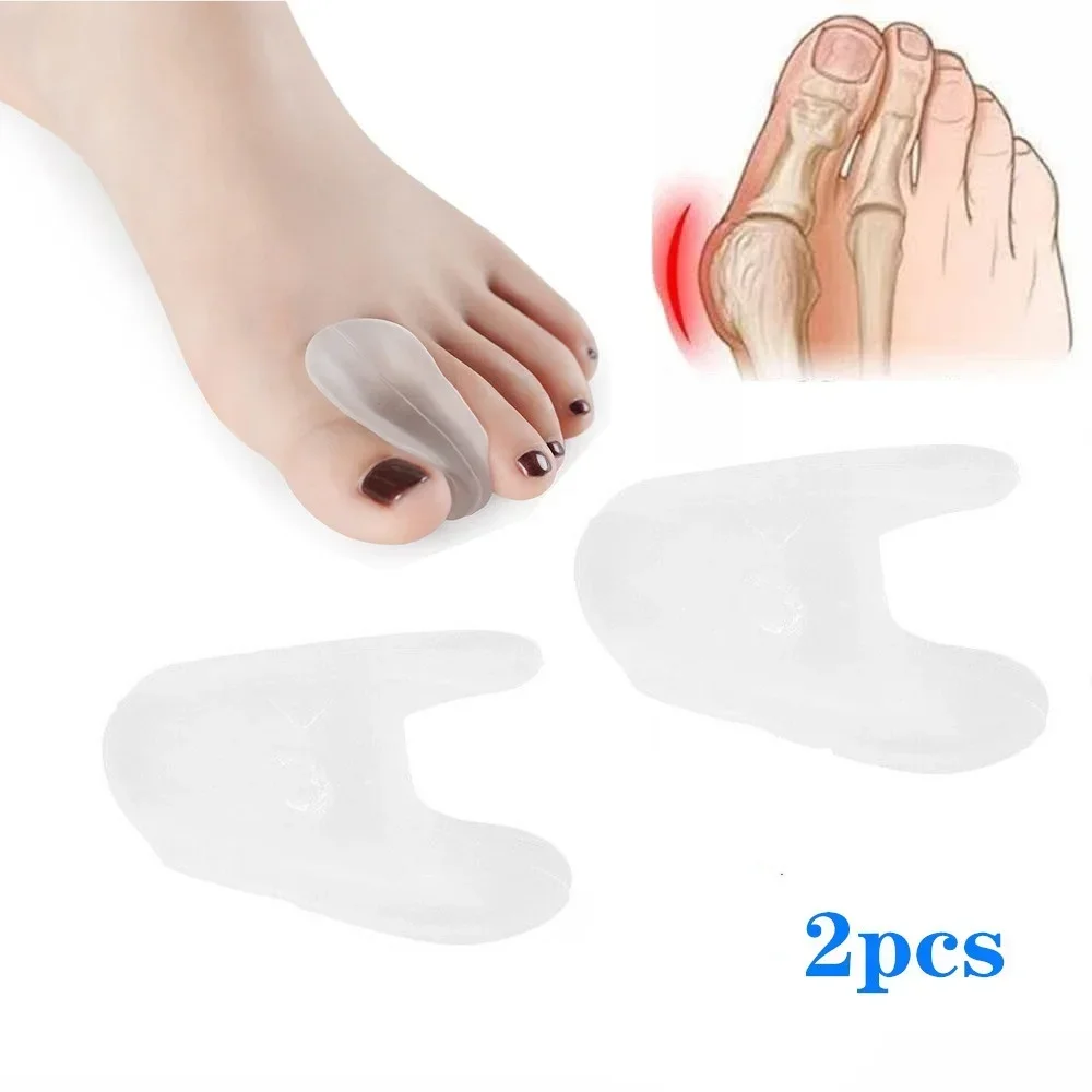Toe Separator 2Pcs Silicone Toe Separator