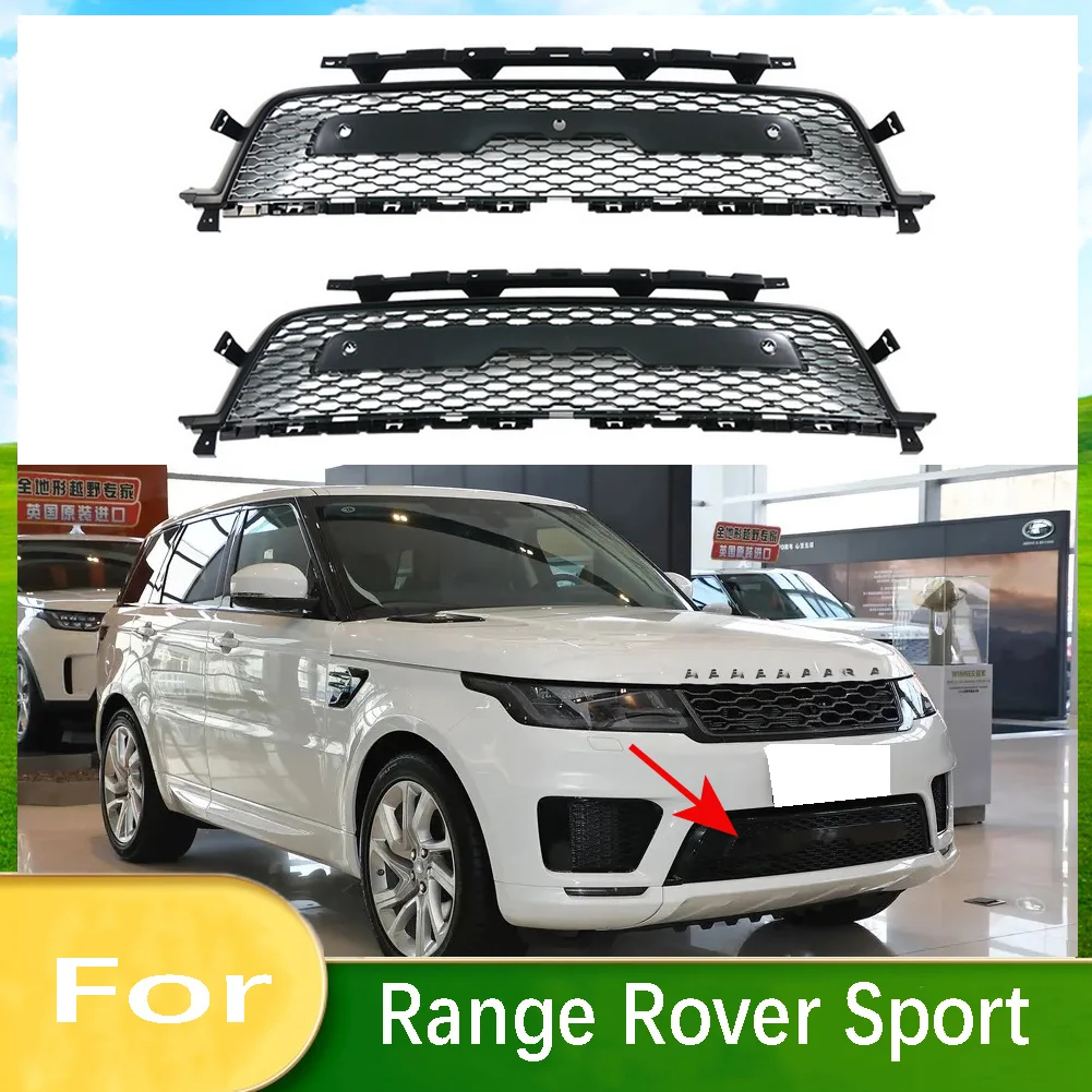 

1pcs Car Front Bumper Grille Lower Bumper Grill For Land Rover Range Rover Sport L494 2018 2019 2020 2021 2022 LR099209 LR099208