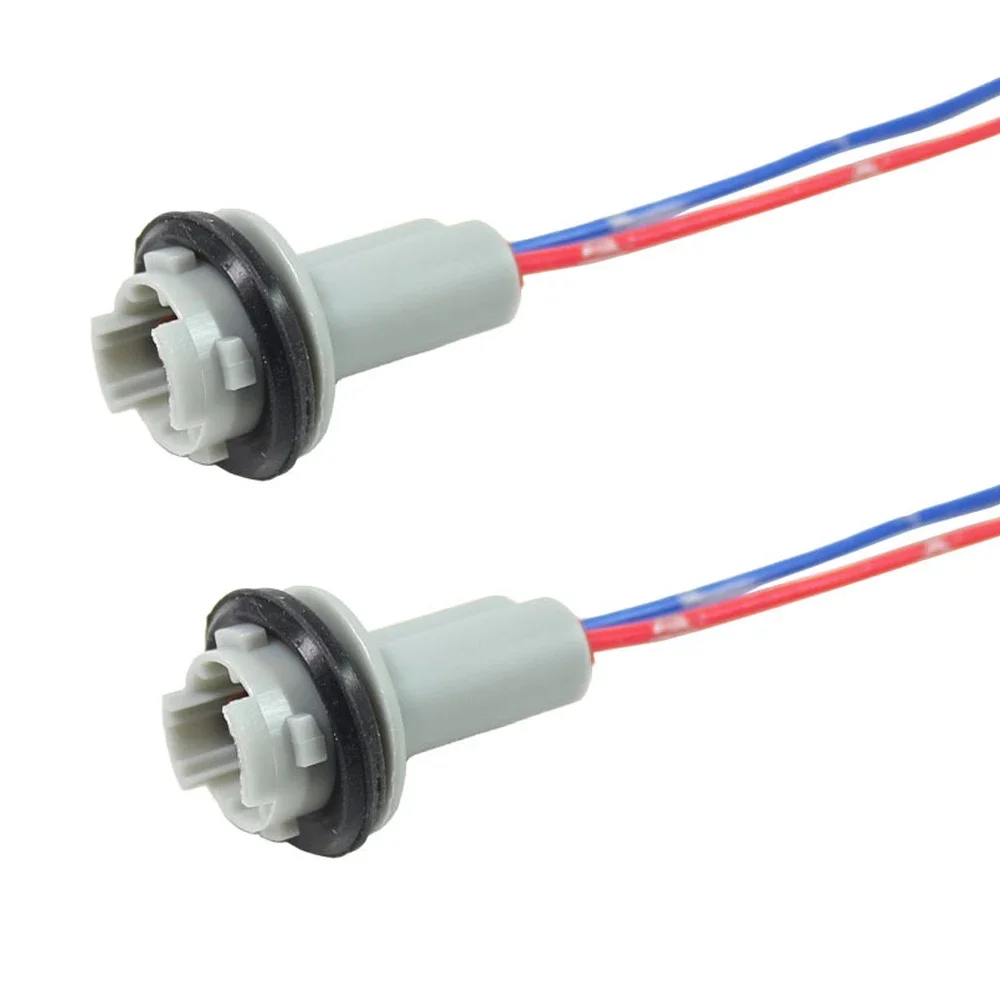 Lamp Holder LED Bulb Base Adapter 2Pcs T10 T15 for Vehicle Lights