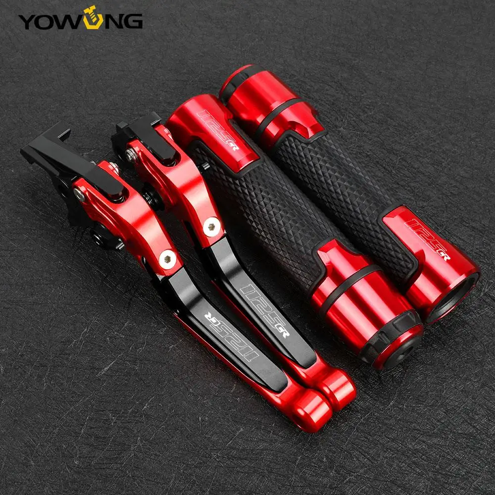 

FOR BUELL 1125CR 1125 CR 2008 2009 2010 2011 2012 Motorcycle Accessories CNC Adjustable Clutch Brake Lever Handlebar grips ends