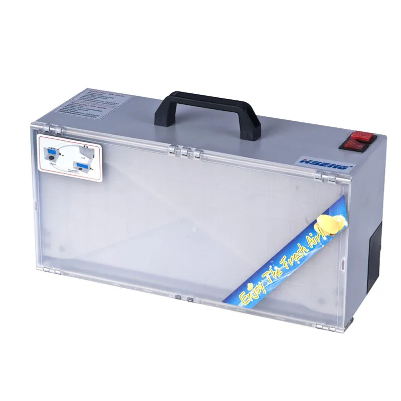 NEW NEW 25W Portable Airbrush Spray Booth Set Foldable Paint Spray Extractor Exhaust Filter For Model Hobby Crafts 100-240V