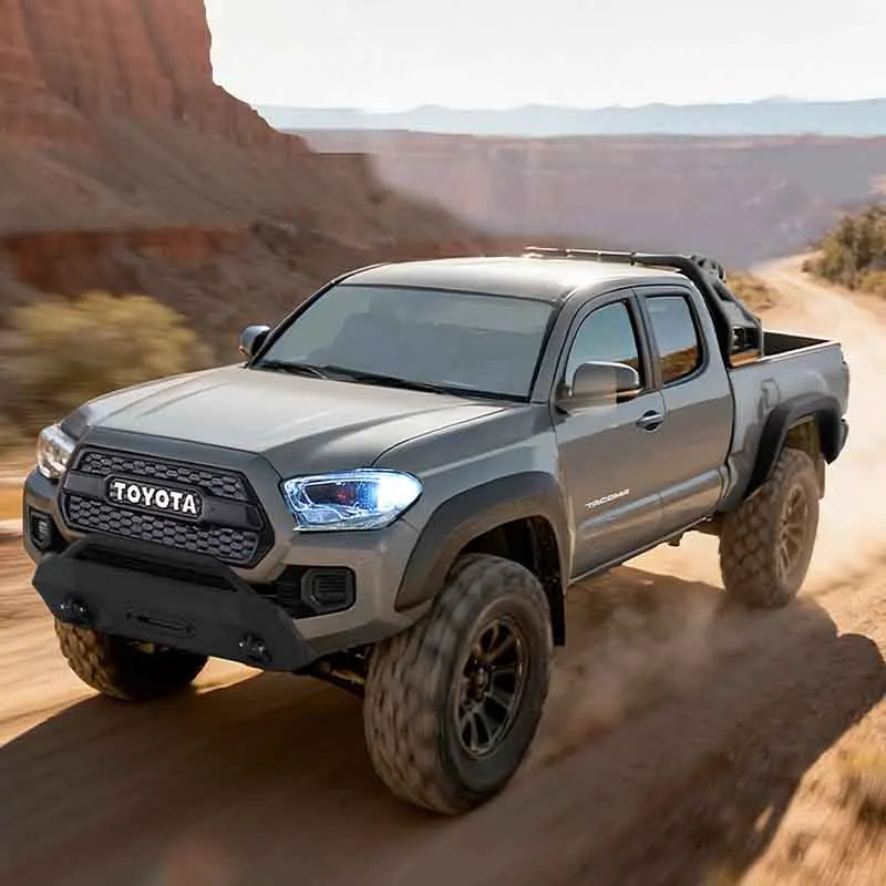 FMS FCX24 타코마 1/24 RC 크롤러 4x4 RC 트럭 크롤러 원격 조종 등반 오프로드 자동차 RTR RC 자동차 성인용 장난감 선물
