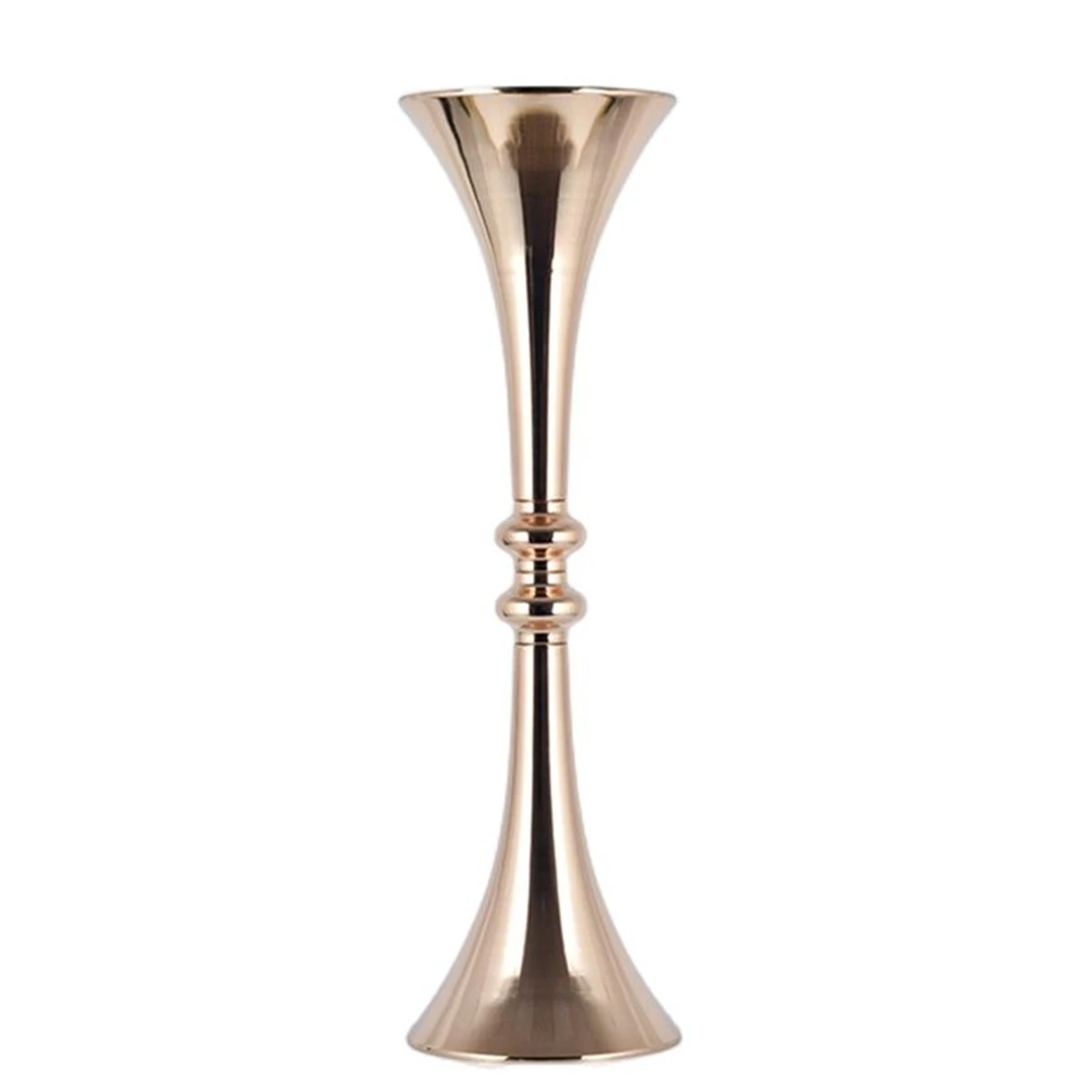 100cm) Gold Flower Vase Wedding Centerpieces Flowers Stand Event Party Road Lead Home Decoration