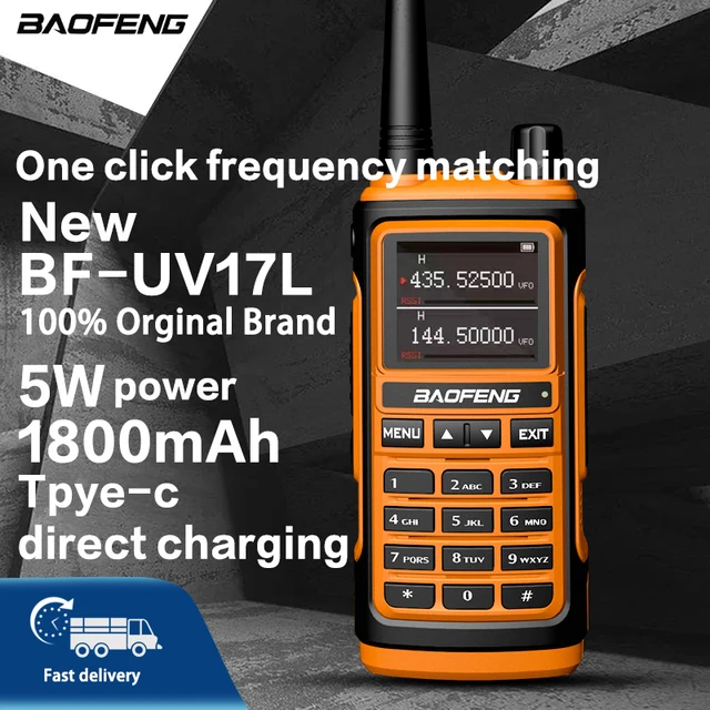 Emisora doble banda VHF-UHF Baofeng UV-5R