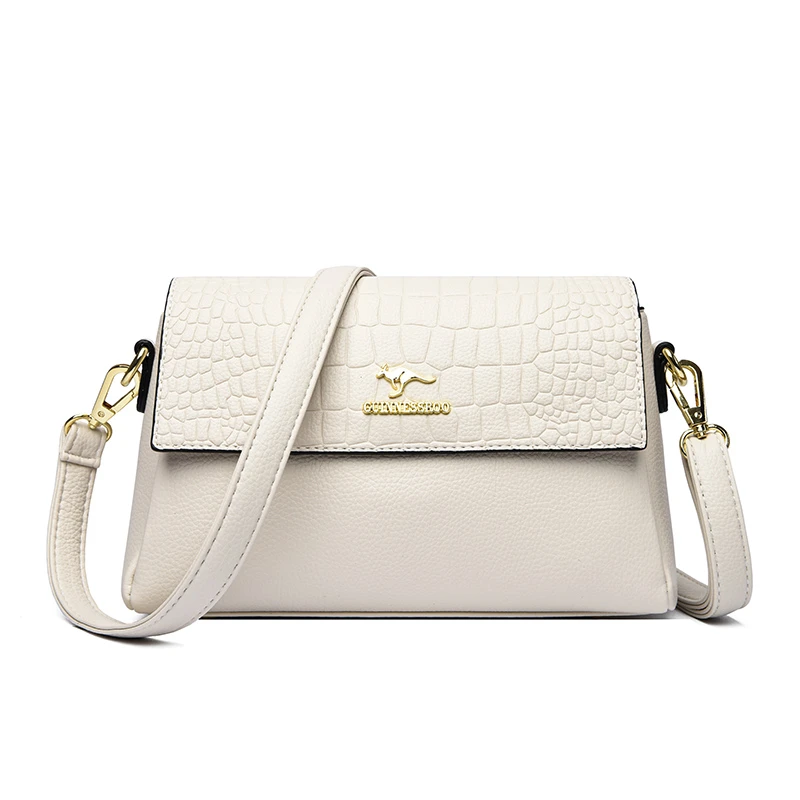 thumbnail image 1 of Carteras y bolsos vintage de cuero sintético suave de lujo, nuevos bolsos de diseño de alta calidad para mujer, bolsos cruzados de hombro con múltiples bolsillos para mujer, 1 of 5