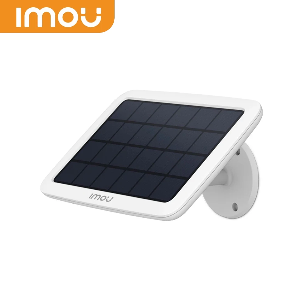 Pannello Solare Per Telecamera Di Sicurezza Imou A Ricarica Continua Per Telecamera Ip Imou Cell Pro Con Cavo 3M Accessori Per Telecamera Di Sicurezza