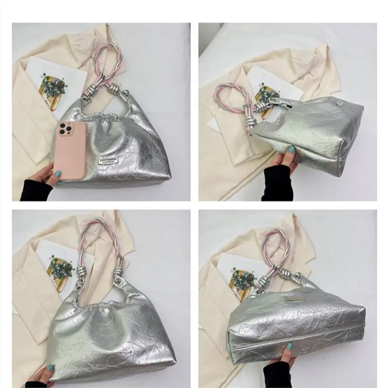 Fashion Shoulder Armpit Bags For Women's 2023 Fall New Trendy Niche Handbag Casual Simple Tote Bag Sale With Free Shipping