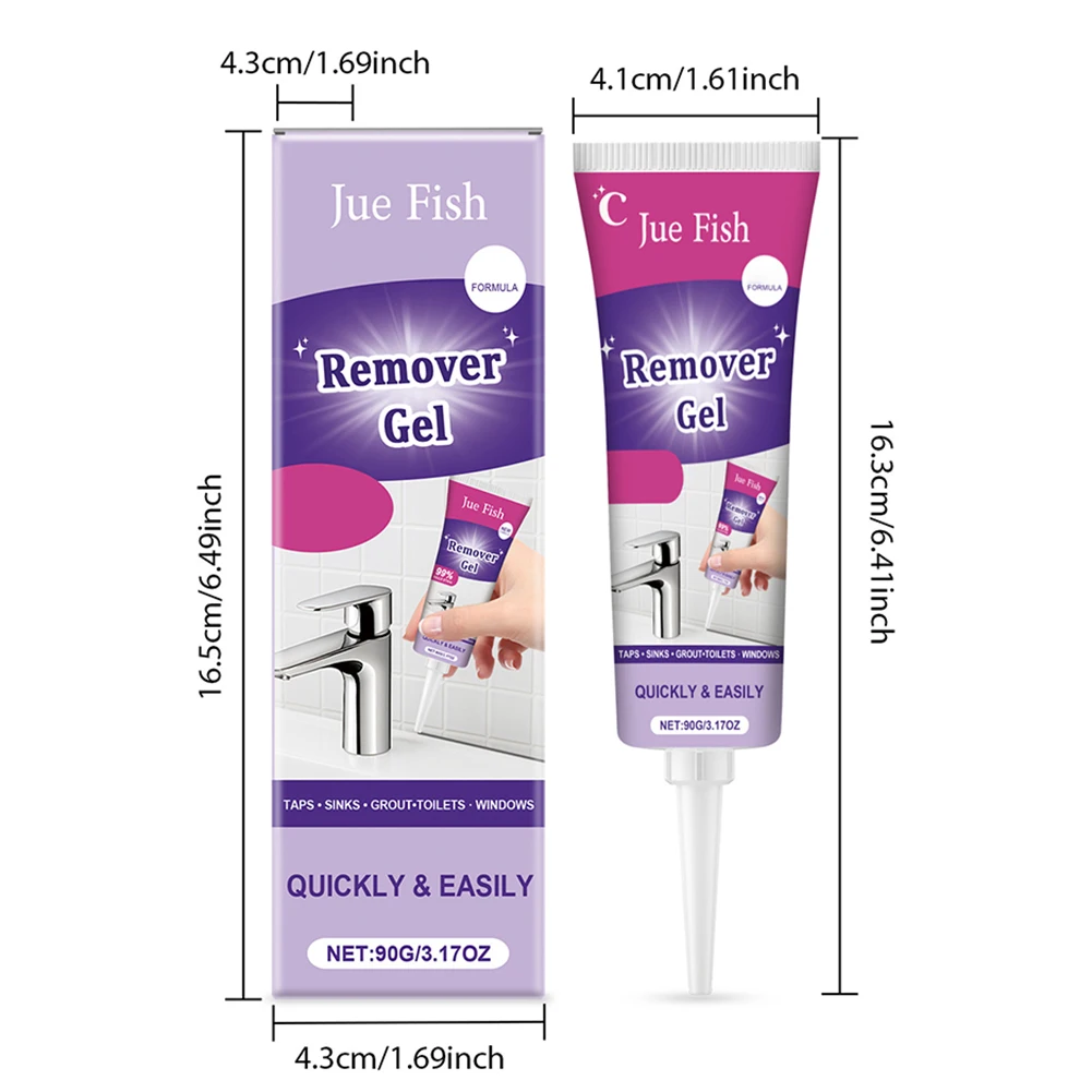 Household Remover Gel Multi-purpose Magics Mold Remover Gel Stains Remover Powerful Fast Clean Gels for Washing Machine Bathroom