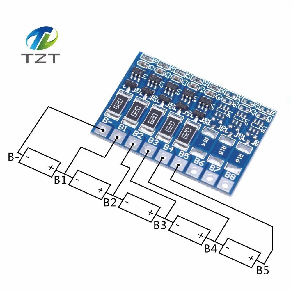 Advanced Li-Ion Battery Balancer Board with Full Charge Protection