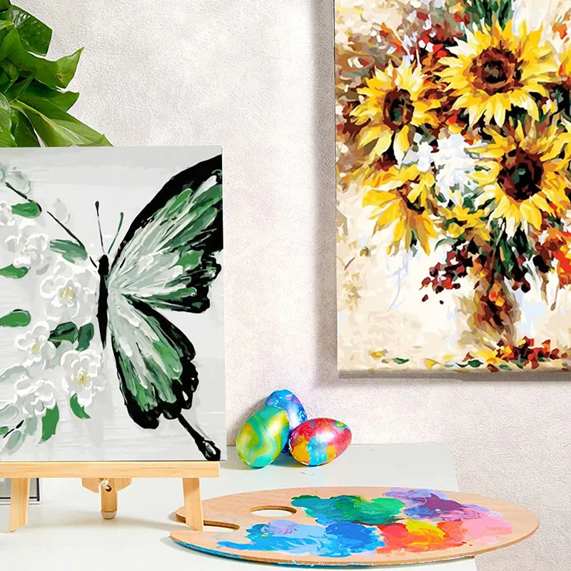 24색 패브릭 페인트 세트, 의류 DIY용 병입 아크릴 페인트, 가죽 공예용 풍부한 색소, 초보자를 위한 미술 용품