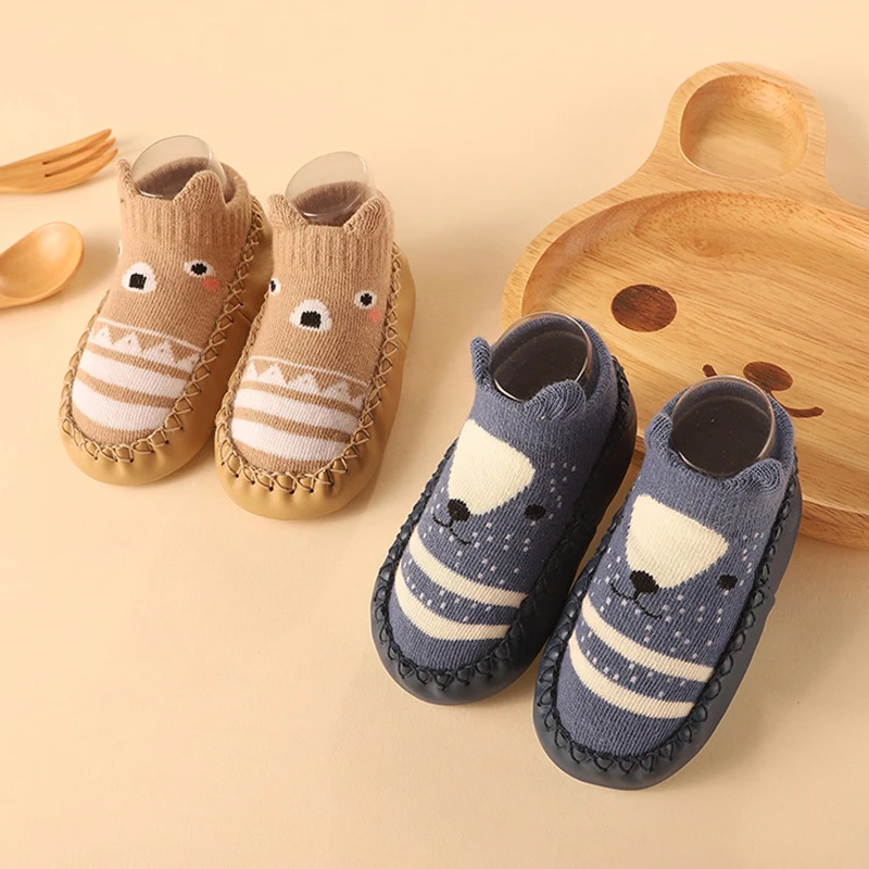 Baby Socks Shoes Infant Color Matching Cute Kids Boys Girls Soft Soled Floor Sneakers First Walkers baby girl shoes