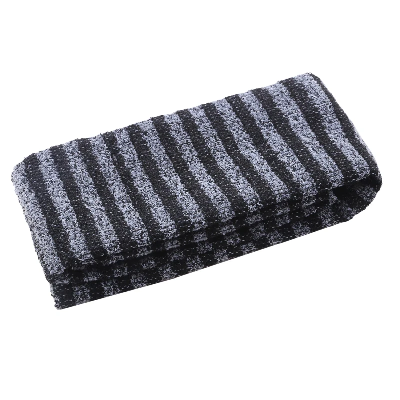 Exfoliating towel Exfoliating Washcloth Back Scrubber for Shower for Men Silver-ion Multi-Function Foam Bath Towel Ultra-Long Exfoliating Towels