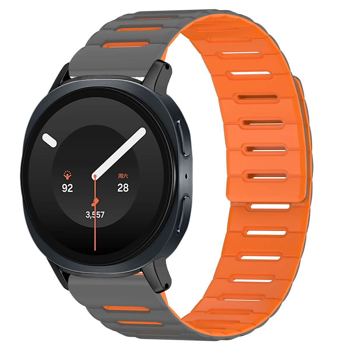 Enhanced Magnetic Silicone Loop Strap Replacement Bracelet Accessories