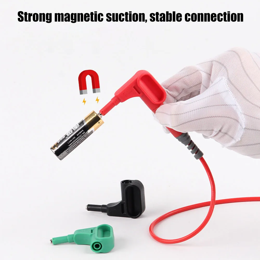 Magnet Test Probe Magnet Probes for 4 mm Banana Digital Multimeter Megohmmeter