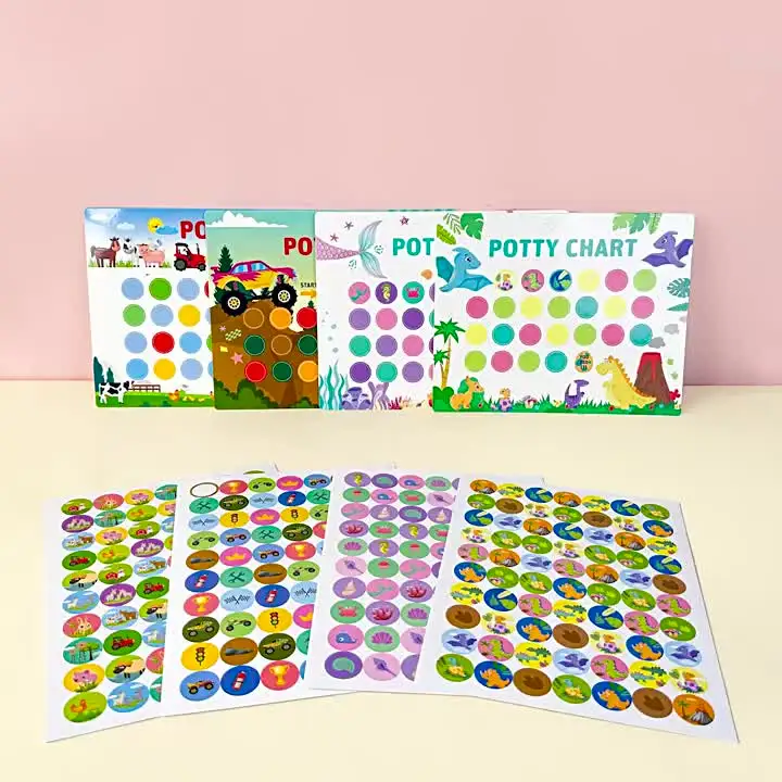 ANSTROUT 80 Tabelle Incentive Per Bambini Con 2400 Adesivi Stella, Tabella Ricompense Comportamento Per Classe O Casa - 6