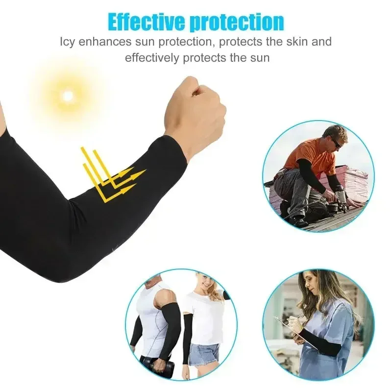 1 Pair Cooling Arm Covers and Women Sun Protection