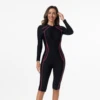 Women's Swimsuit With Sleeve One Piece Bathing Suit Female Beachwear Sport Style Swimming Costume Woman Swimwear Surfing Suit