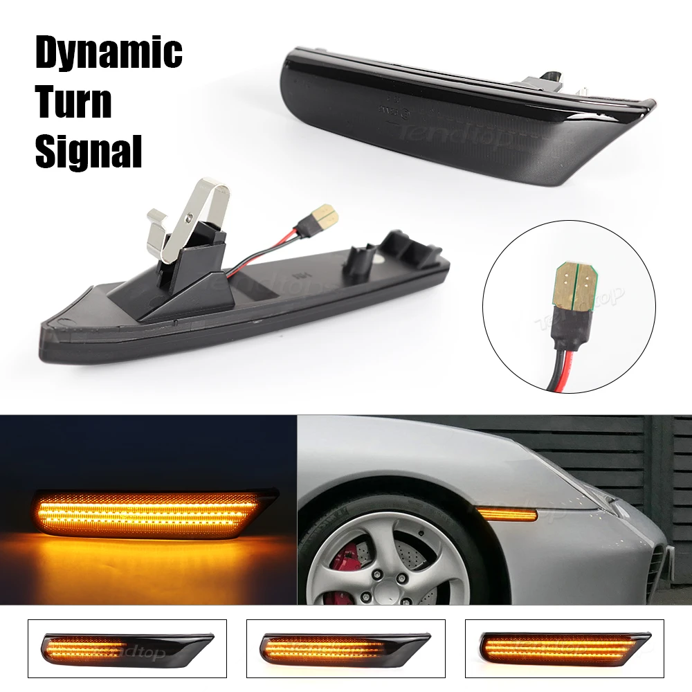 

2 шт., автомобильные поворотники для Porsche Boxster 986 996 911